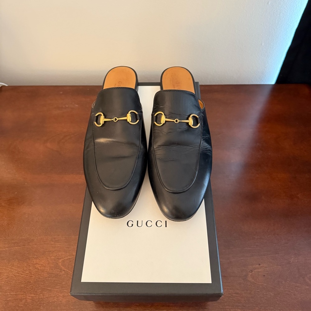 Gucci Women’s Princetown Mule Slides